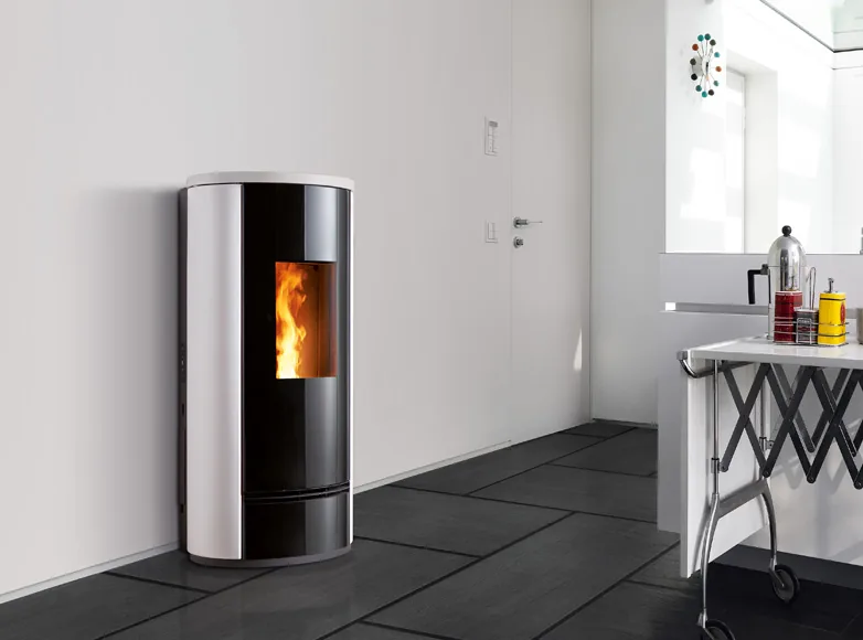 Piazzetta P220 T STEEL Frontal Glass · vista frontal